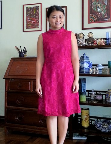 Jackie Dress in Red Lace – Sewing Projects | BurdaStyle.com