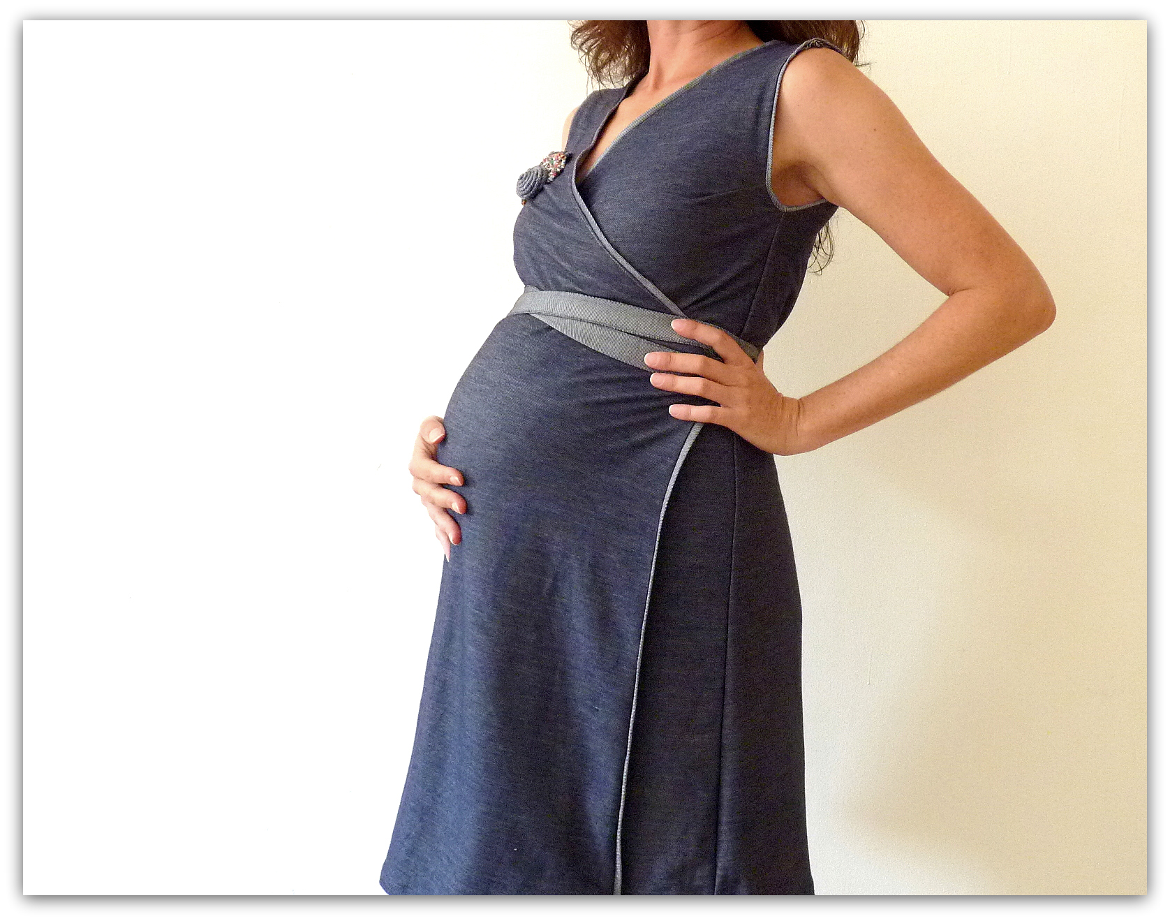 Wrap maternity dress – Sewing Projects | BurdaStyle.com