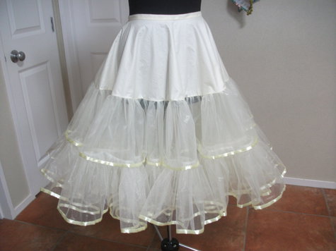 1950's Style Petticoat – Sewing Projects | BurdaStyle.com
