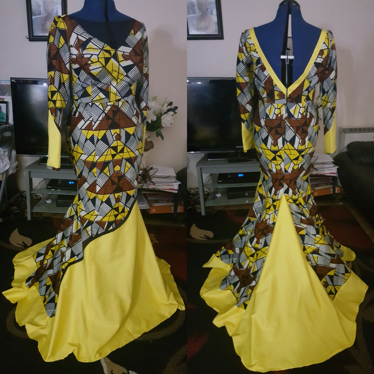 Ankara pageant dress – Sewing Projects | BurdaStyle.com