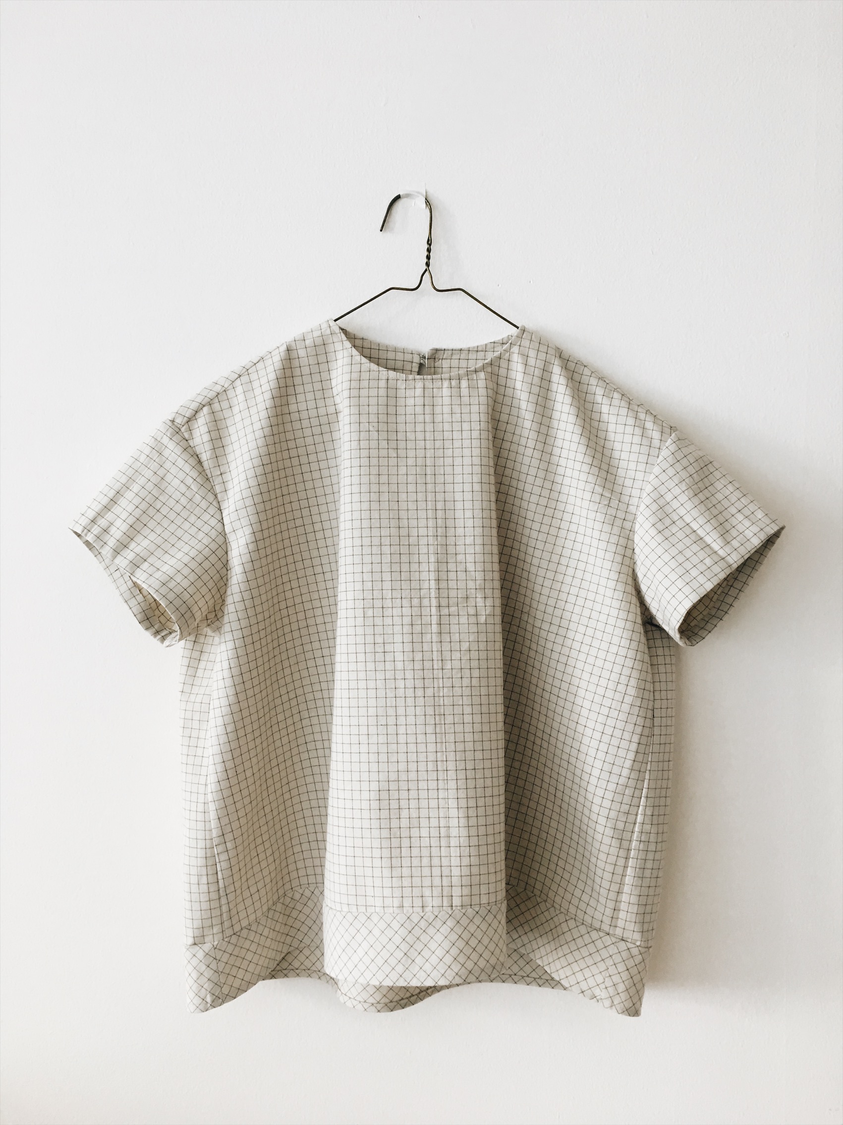 Boxy top Check & Stripe Japanese sewing pattern no.18 – Sewing Projects ...